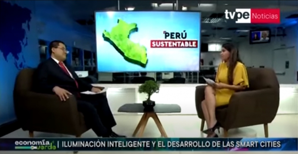 ENTREVISTA AL PRESIDENTE DEL DIRECTORIO EN TV PERÚ NOTICIAS - &#039;&#039;ECONOMÍA VERDE&#039;&#039;