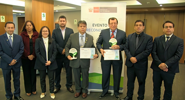 HIDRANDINA Y ENOSA SON RECONOCIDAS COMO INSTITUCIONES PÚBLICAS ECOEFICIENTES POR EL MINISTERIO DEL AMBIENTE