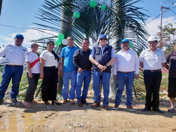 EL PRESIDENTE DEL GRUPO DISTRILUZ INAUGURÓ UN PROYECTO DE AMPLIACIÓN DE REDES QUE BENEFICIARÁ A 240 FAMILIAS EN HUÁNUCO (ELECTROCENTRO)