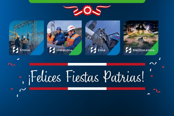 SALUDO INSTITUCIONAL POR FIESTAS PATRIAS