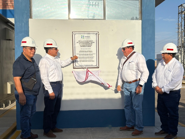 COMITIVA DEL GRUPO DISTRILUZ Y ENOSA REALIZAN VISITA A LA SUBESTACIÓN DE POTENCIA EJIDOS